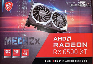 Motor Gráfico: AMD Radeon RX 6500 XT