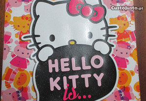 Caderneta c/ 65 cromos- Hello Kitty