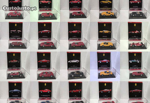 Colecção O Mito Ferrari 20 miniaturas escala 1:43