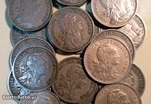 50 centavos 1962 alpaca - 26 moedas