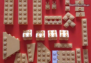 Lego lote 60 peças amarelas