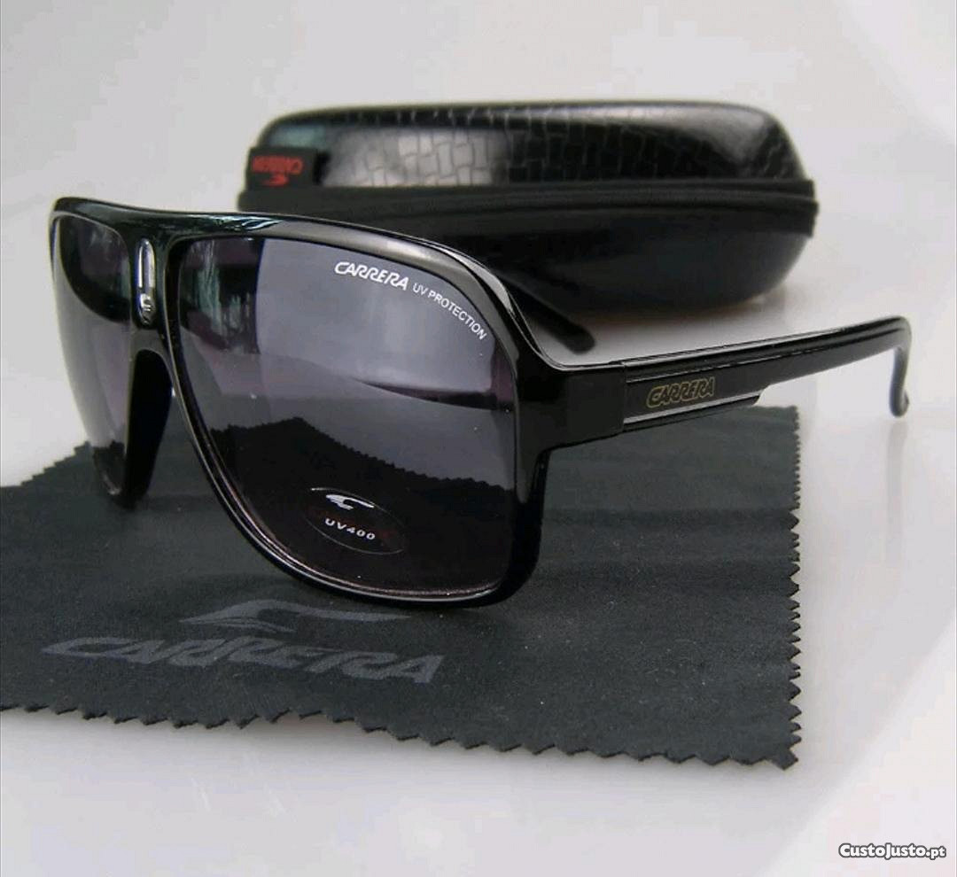 Oculos de Sol em Massa Black Carrera ! Stock Off