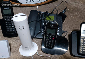 Telefones fixos sem fios rede doméstica