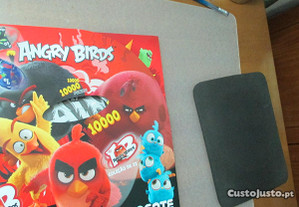 Caderneta Angry Birds vazia