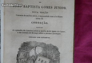 Nova Castro, Tragédia de João Baptista Gomes Júnior. 1838