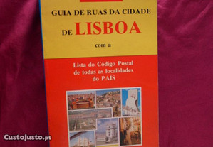 Guia das Ruas de Lisboa. Lista do código postal de