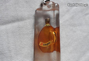 Porta chaves garrafa whisky Dimple vintage