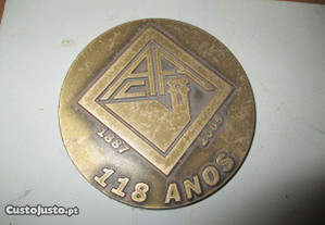 Medalha Académica de Coimbra 118 Anos Uniface Oferta Envio
