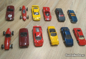 Coleção completa de 12 carrinhos Ferrari - Shell