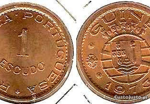 Guiné - 1 Escudo 1973 - soberba