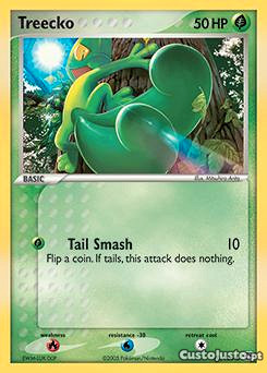 Pokemon Card - Treecko 50 HP