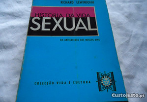 Livro História da vida Sexual -Da antiguidade aos nossos dias 1956