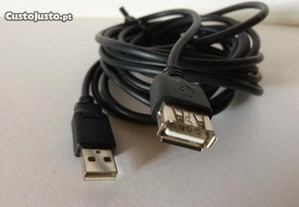 Extensão de cabo USB de 3 metros
