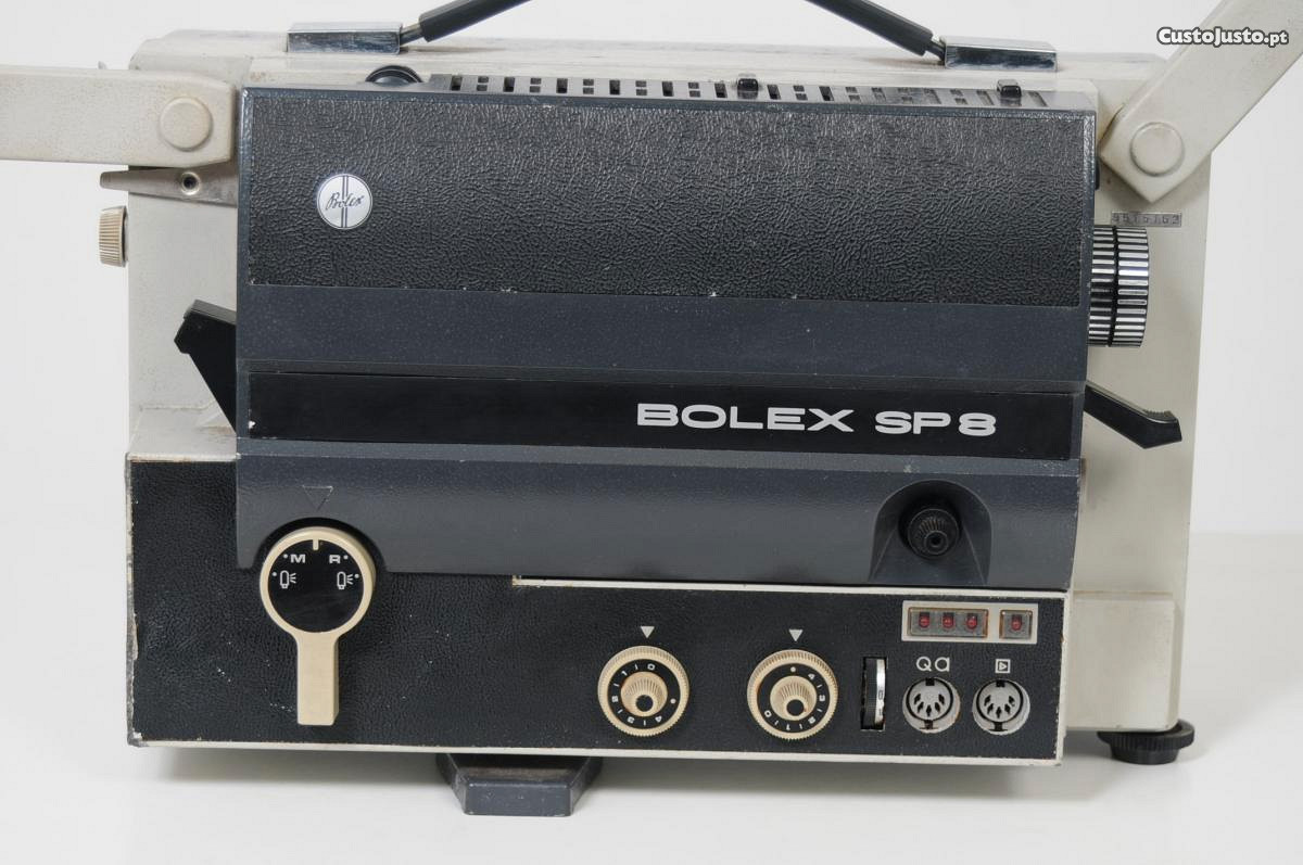Projector de filme Super 8 Bolex