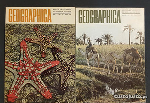 Geographica (1969). População de Angola - A Ilha de Inhaca - Armações de Pesca - Expedição Pinheiro Chagas