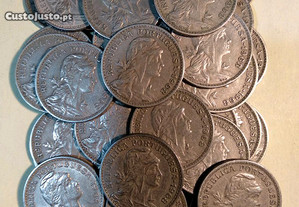 50 centavos 1968 alpaca - 45 moedas