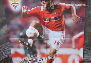 Posters Benfica com 2 jogadores cada poster - Medida de cada poster: 58 X 43 cm