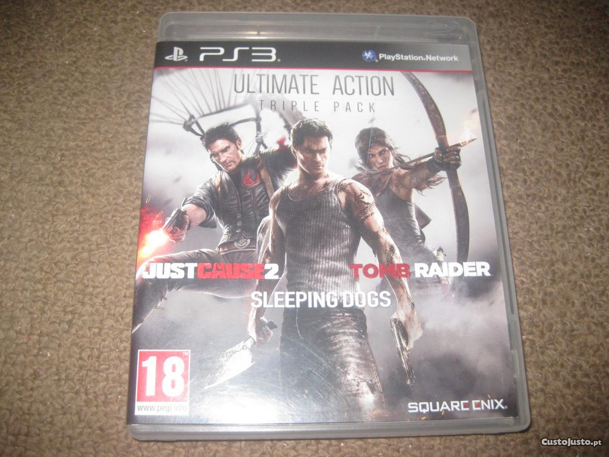 ULTIMATE ACTION Triple Pack (JC2 + Tomb Raider + Sleeping Dogs
