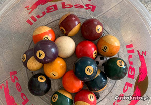 Conjunto 17 bolas - Bilhar