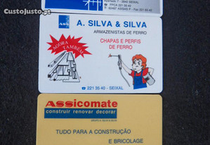 Calendários Vintage A.Silva &Silva