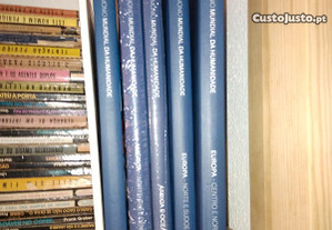 Património Mundial - 5 volumes - Círculos de Leitores