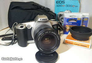 Canon EOS 500 + Objetivas EF28-80 e EF73-300