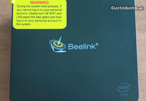Beelink GK35 8Gb 256Gb M2! com pouco uso - Como novo