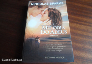 "A Melodia do Adeus" de Nicholas Sparks - 16ª Edição de 2015