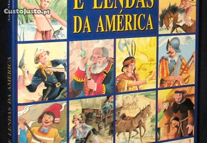 Livro Histórias e Lendas da América Ana Maria Magalhães Isabel Alçada