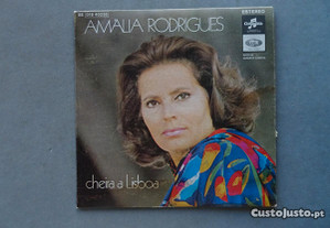 Disco single vinil Amália Rodrigues - Cheira a Lisboa