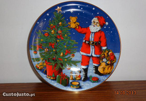 Prato porcelana Spal, colecção natal 1999