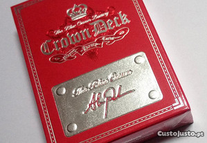 Baralho de Cartas Crown Red Luxury Edition