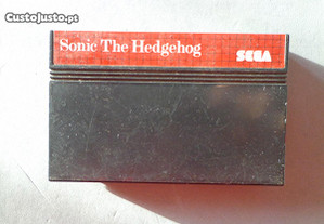 Jogo Master System - Sonic The Hedgehog