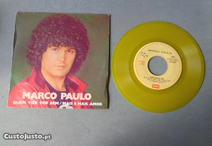 Disco vinil single - Marco Paulo - Quem vier por