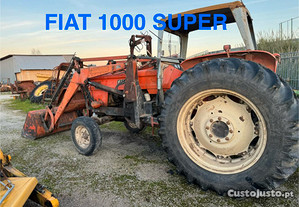 FIAT 1000 com carregador para peças