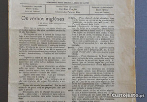 Antigos Fasciculos Oh, Yes! - Curso Alegre de Inglês - Anos 1920/30