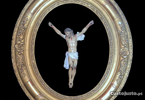 Cristo Crucificado em madeira de Madeira