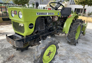 trator agrícola YANMAR YM 155 D 4X4 com fresa