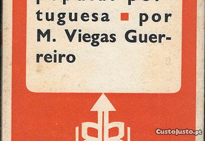 M. Viegas Guerreiro. Para a história da literatura popular portuguesa.