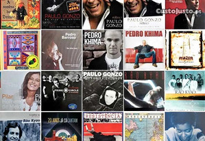 40 CDs - Música Portuguesa - Raros - Muito Bom Estado