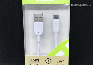 Cabo carregador Type-C (USB-C) Fast Charging 50cm