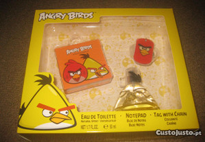 Conjunto Eau de Toilette "Angry Birds" Selado!