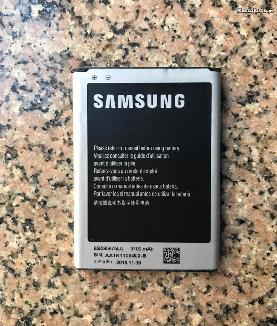 Bateria original Samsung Galaxy Note 2 (N7100)