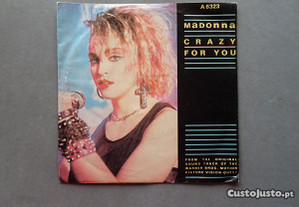 Disco vinil single Madonna - Crazy for you