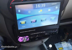AutoRádio MP5 Retrátil Touch 1Din Universal NOVO