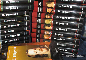 Livros Reis de Portugal Círculo Leitores avulso