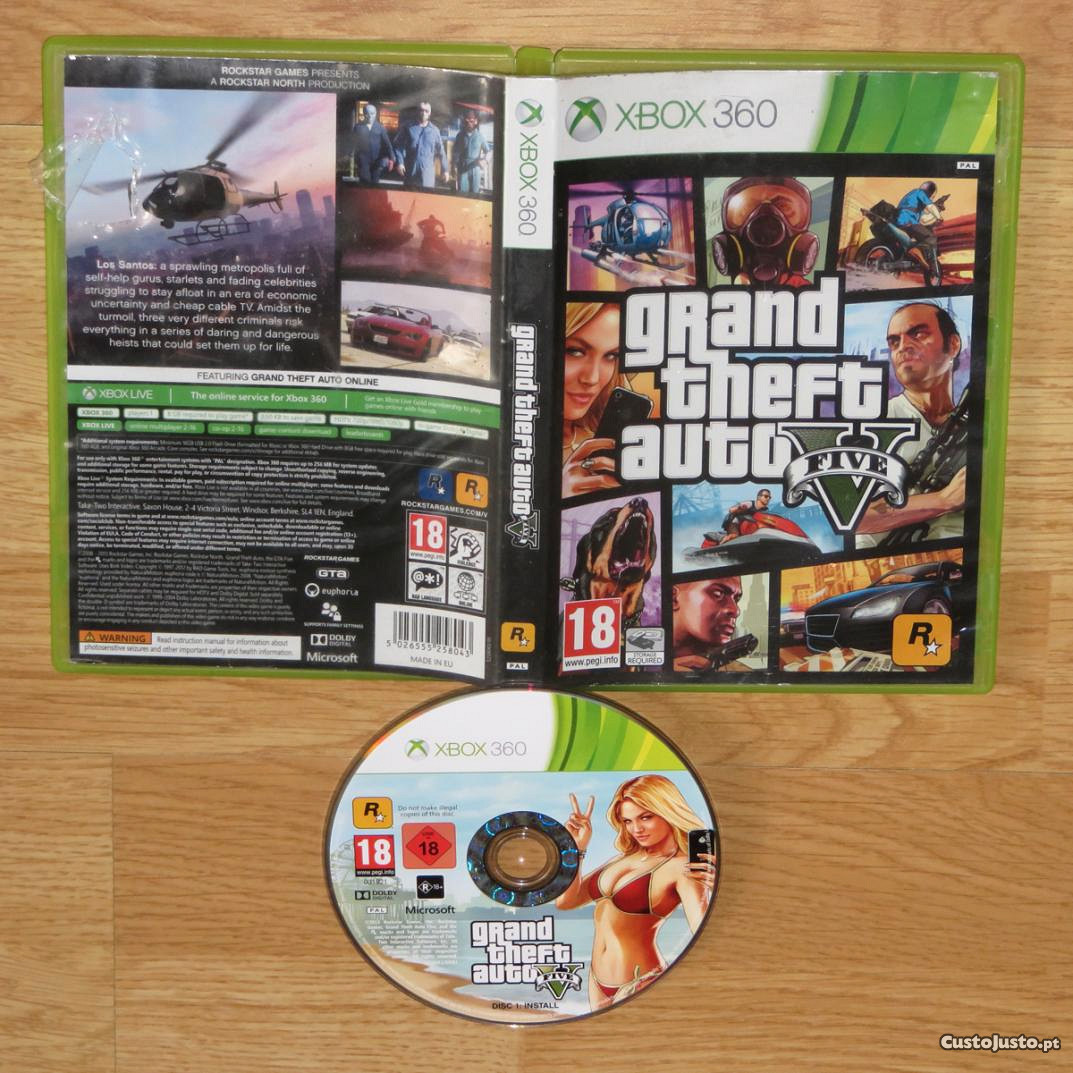 Grand Theft Auto V (GTA 5) - Xbox 360 - Scorpion Games