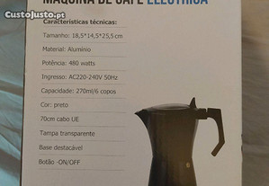 (Novo) maquina cafe electrica