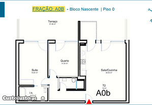 Apartamento - 68 m2 - T2