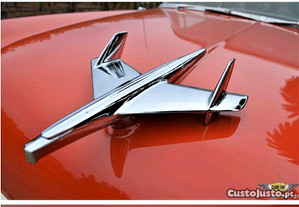 Antigo Emblema Chevrolet Bel Air (1955) RAR0